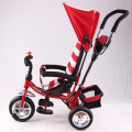 Ride on 3 Wheel Bike Spielzeug 1 Jahr Baby Tricycles mit Schiebegriff und Mommy Bag